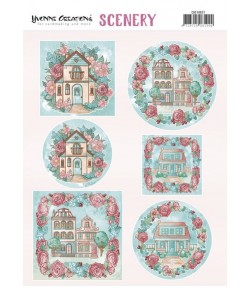 FEUILLE SCENERY HOUSES - CDS10057