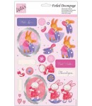 FEUILLE 3D BUNNY HUGS - 169883