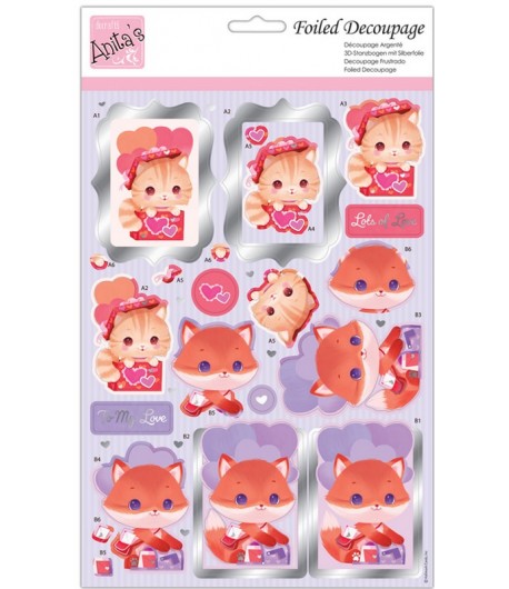 FEUILLE 3D CAT IN A BOX - 169955