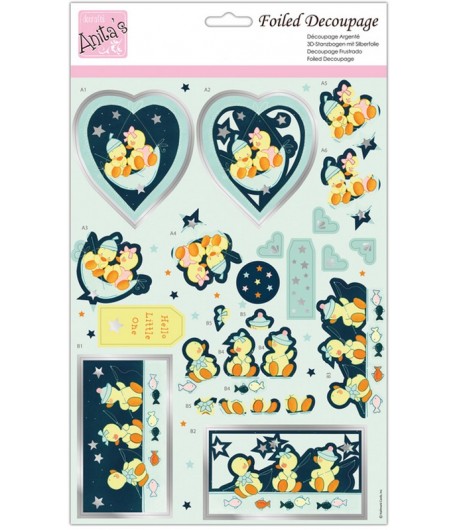 FEUILLE 3D STAR QUACKERS - 169893