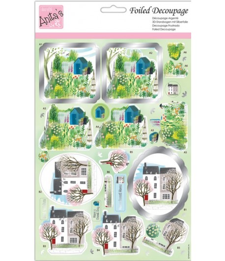 FEUILLE 3D THE TOWNHOUSE - 169958