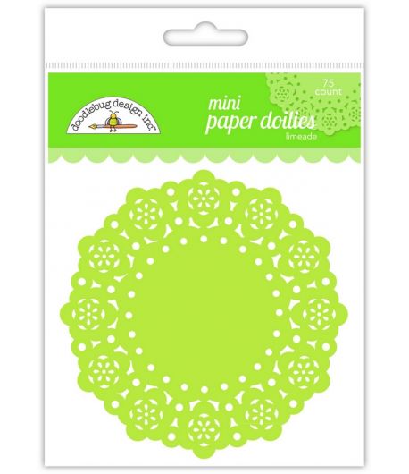 NAPPERONS X 75 - DIAM 7.5 CM - VERT 