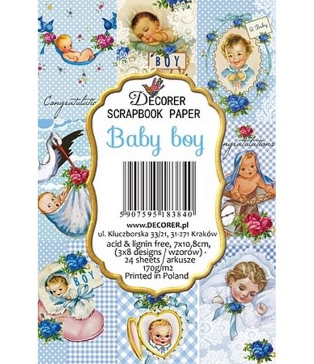 24 CARTES BABY BOY
