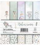 BLOC 6 FEUILLES DULCES SUENOS AMELIE 30X30CM OR01061