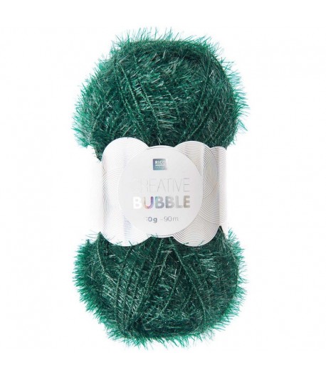 LAINE CREATIVE BUBBLE VERT FEUILLE 046