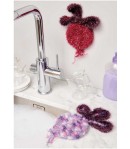 LAINE CREATIVE BUBBLE PRINT AUBERGINE 007