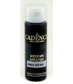 PEINTURE ACRYLIQUE PREMIUM 70 ML -  NOIR 0002