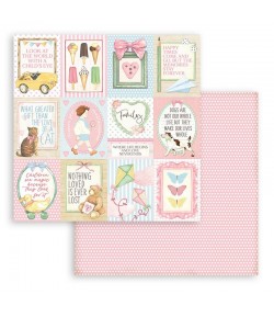 PAPIER DAYDREAM SMALL CARDS 30X30CM - SBB857 - STAMPERIA