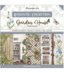 BLOC 10 FEUILLES ROMANTIC GARDEN HOUSE 30.5 X 30.5 CM SBBL102