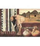 PAPIER DE RIZ ELEPHANT 35 X 50 CM