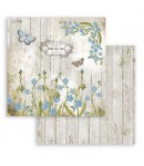 PAPIER ROMANTIC GARDEN HOUSE COLUMBIN 30X30CM - SBB861 - STAMPERIA