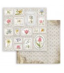 PAPIER ROMANTIC GARDEN HOUSE TAGS 30X30CM - SBB862 - STAMPERIA