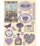 FORMES EN BOIS A5 PROVENCE - KLSP117 STAMPERIA