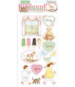 CHIPBOARD DAYDREAM TOYS15X30 - DFLCB53 STAMPERIA