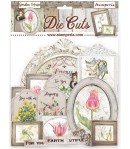 FORMES CARTON - DIE CUTS ROMANTIC GARDEN HOUSE - STAMPERIA DFLDC57