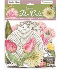 FORMES ACETATE - DIE CUTS ROMANTIC GARDEN HOUSE - DFLDCP25