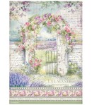 PAPIER DE RIZ A4 PROVENCE - ARCH 21X29.7 - DFSA4672 - STAMPERIA