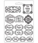 MOULE PVC FLEXIBLE CASA GRANADA - LABELS 21 X 29.7 CM - K3PTA4522
