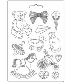 MOULE PVC FLEXIBLE DAYDREAM - TOYS 21 X 29.7 CM - K3PTA4531