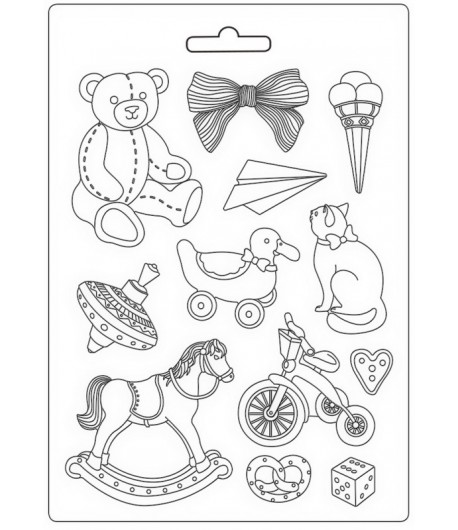 MOULE PVC FLEXIBLE DAYDREAM - TOYS 21 X 29.7 CM - K3PTA4531