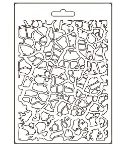 MOULE PVC FLEXIBLE SAVANA - CRACKLE PATTERN - K3PTA5619