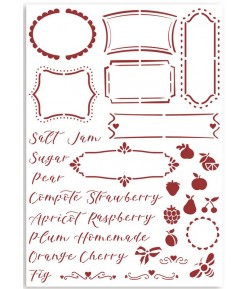 POCHOIR CASA GRANADA 21X29.7CM KSG486 STAMPERIA