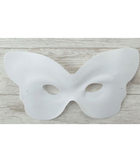 MASQUE LOUP PAPILLON EN PLASTIQUE 22.4X11.5CM