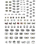 POCHETTE 188 YEUX GOMMETTES PANACHES