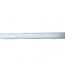 RUBAN SATIN GRIS BLEU 0.8CM - 1M