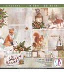 BLOC 12 FEUILLES THE SOUND OF WINTER 30.5X30.5CM