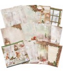 BLOC 12 FEUILLES THE SOUND OF WINTER 30.5X30.5CM