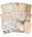 BLOC 12 FEUILLES THE SOUND OF WINTER 30.5X30.5CM