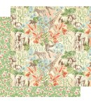 BLOC 16 FEUILLES WILD AND FREE 30X30CM GRAPHIC45 4502405