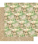 BLOC 16 FEUILLES WILD AND FREE 30X30CM GRAPHIC45 4502405