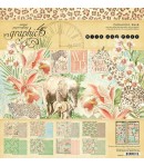 BLOC 16 FEUILLES WILD AND FREE 30X30CM GRAPHIC45 4502405