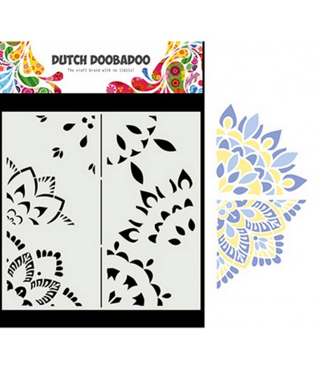 POCHOIR MANDALA - DUTCH DOOBADOO