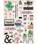 DIY BLOCK A4 - 32 FEUILLES - LOVE TO CREATE - DCB16