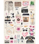 DIY BLOCK A4 - 32 FEUILLES - LOVE TO CREATE - DCB16