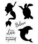 TAMPONS ET POCHOIRS - BELIEVE IN YOURSELF