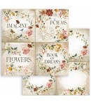 BLOC 10 FEUILLES GARDEN OF PROMISES 30.5 X 30.5 CM SBBL110