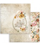 BLOC 10 FEUILLES GARDEN OF PROMISES 30.5 X 30.5 CM SBBL110