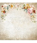 BLOC 10 FEUILLES GARDEN OF PROMISES 30.5 X 30.5 CM SBBL110