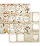 PAPIER ROMANTIC GARDEN OF PROMISES CARD 30X30CM - SBB871 - STAMPERIA
