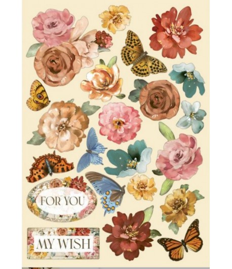 FORMES EN BOIS A5 GARDEN OF PROMISES - KLSP121 STAMPERIA