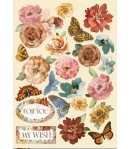 FORMES EN BOIS A5 GARDEN OF PROMISES - KLSP121 STAMPERIA