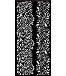 POCHOIR GARDEN OF PROMISES BORDERS 12 X 25 CM - KSTDL60 STAMPERIA