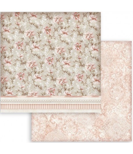 PAPIER YOU AND ME - WALLPAPER 30X30CM - SBB872 - STAMPERIA