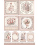 PAPIER DE RIZ A4 YOU AND ME - CARDS 21X29.7 - DFSA4694 - STAMPERIA