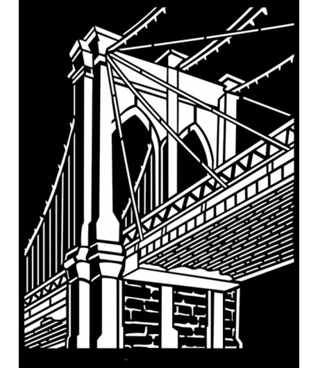 POCHOIR 20X25 EP 0.25 SIR VAGABOND AVIATOR KSTD106 STAMPERIA