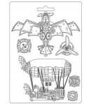 MOULE PVC FLEXIBLE SIR VAGABOND AVIATOR AVION - 21 X 29.7 CM - K3PTA4540